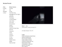 Tablet Screenshot of nicolasprovost.com